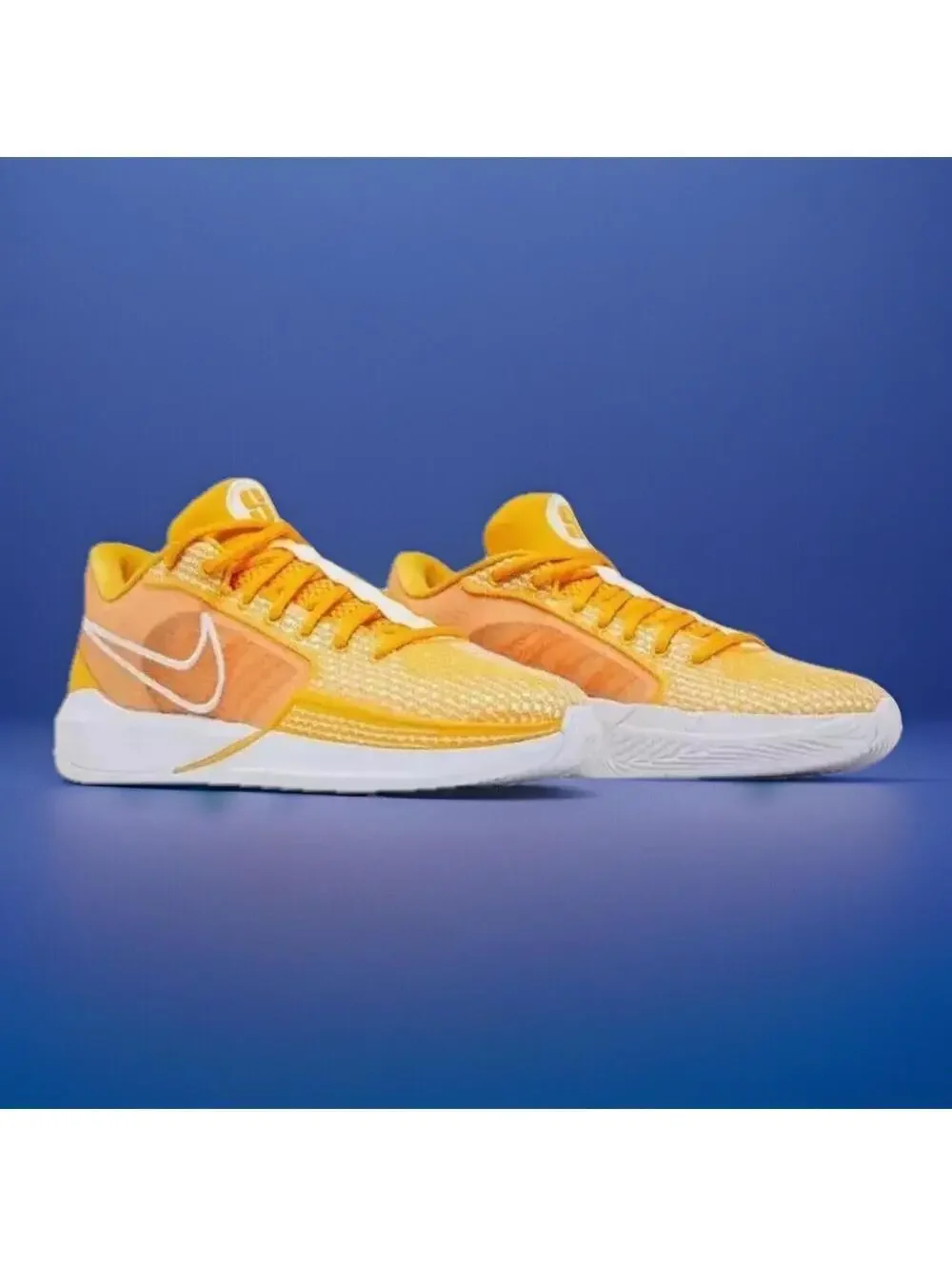 Nike Sabrina 1 TB University Gold Womens Basketball Shoes Size 5 FQ3391